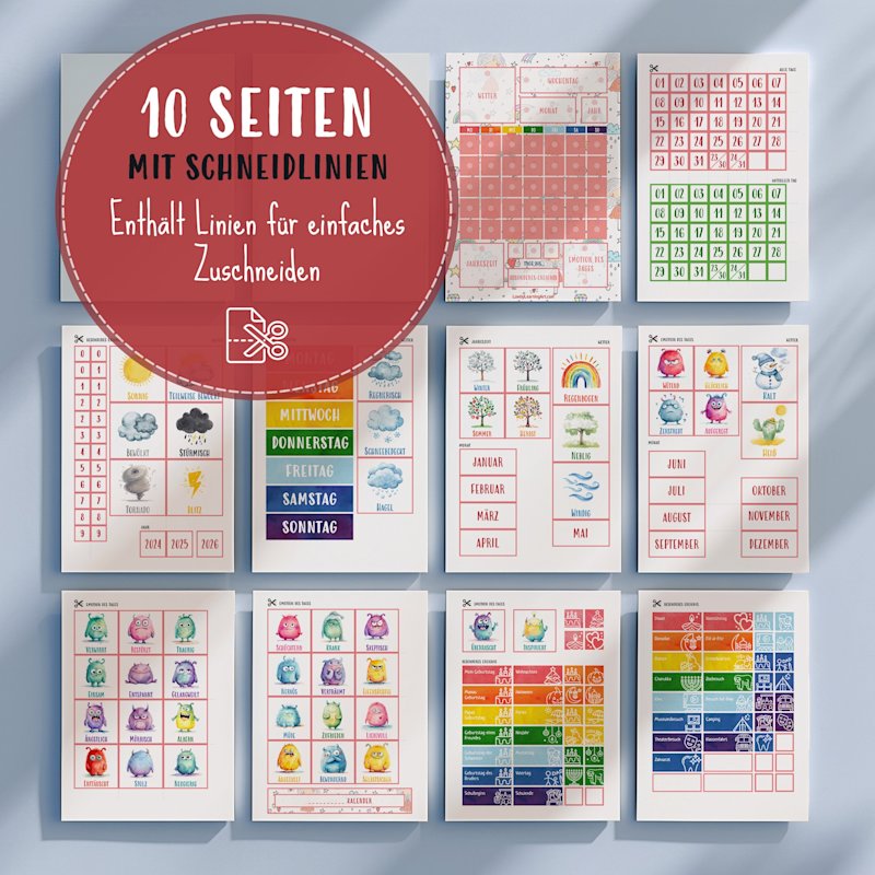 schulkalender-kinder-deutsch-german-kids - Image 3