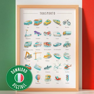 poster-veicoli-trasporto-italiano-auto - Image 1