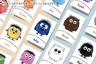 monster-color-flashcards-montessori - Image 6