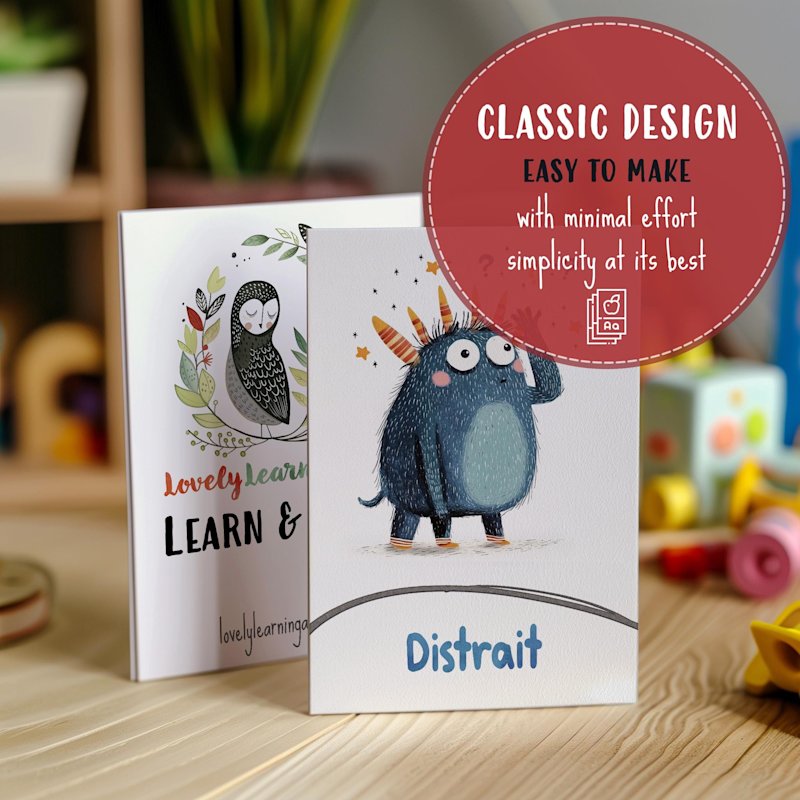 french-monster-emotion-flashcards-sel - Image 6