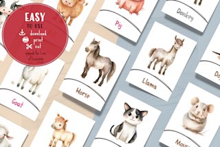 farm-animals-flashcards-kids-montessori - Image 6