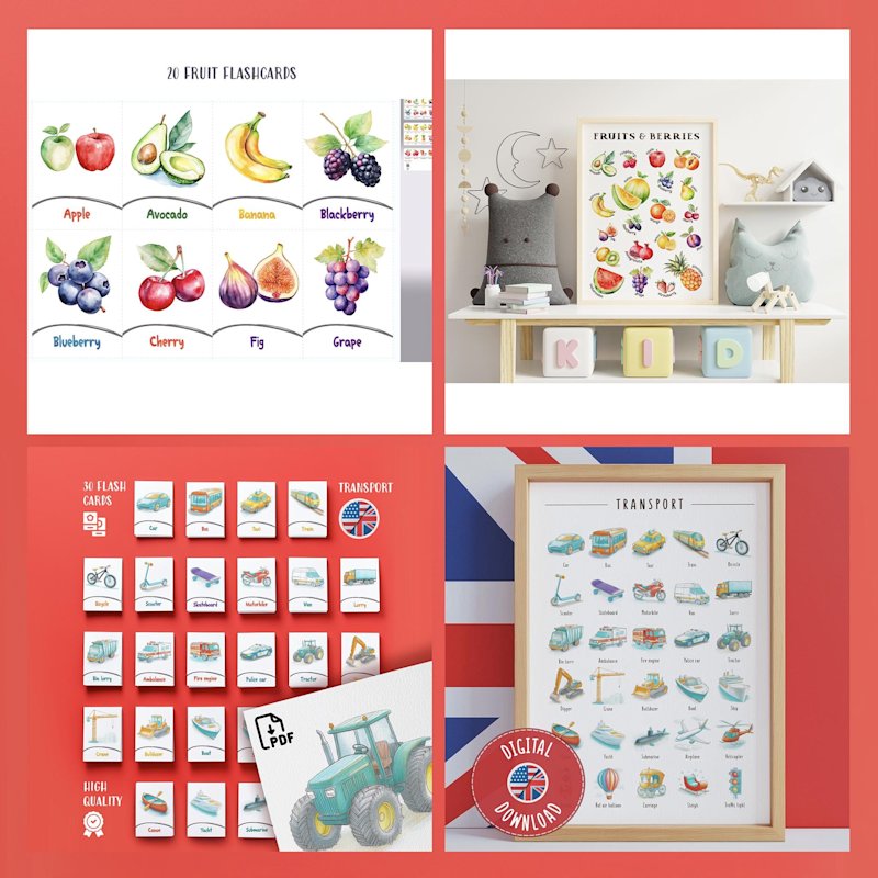 preschool-learning-pack-300-flashcards - Image 6