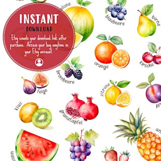 obst-poster-kinder-deutsch-german-fruits - Image 5