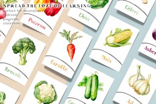 cartes-flash-legumes-enfants-francais-o - Image 6