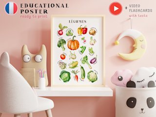affiche-legumes-enfants-francais-o - Image 6