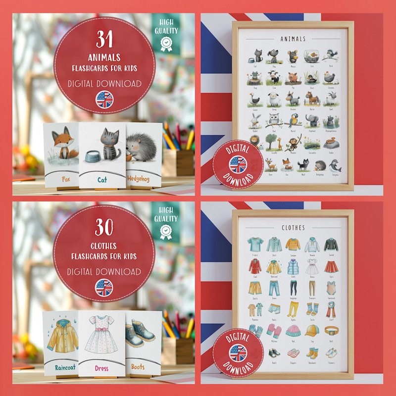 preschool-learning-pack-300-flashcards - Image 2