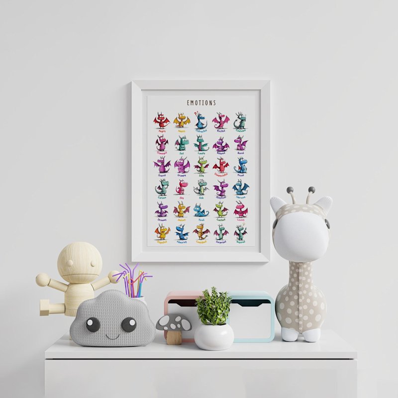 dragon-emotions-poster-kids-printable - Image 6