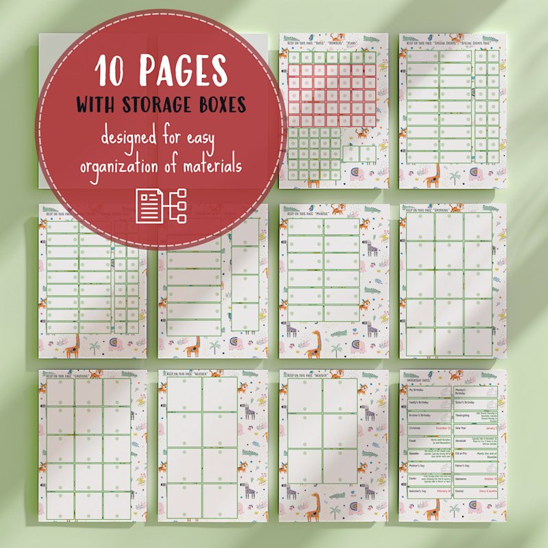 interactive-kids-calendar-montessori - Image 5