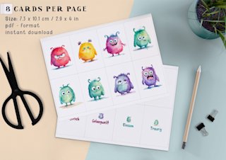 gefuhle-monster-lernkarten-kinder - Image 5