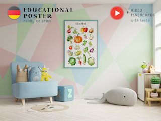 gemuse-poster-kinder-deutsch-o-german - Image 5