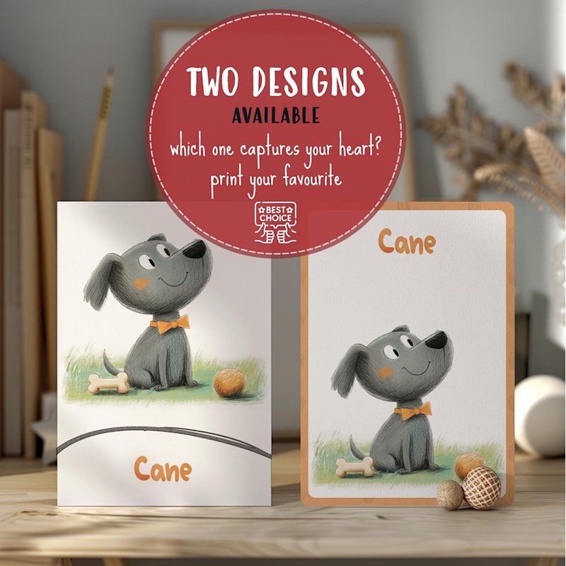 31-flashcard-animali-italiano-montessori - Image 5
