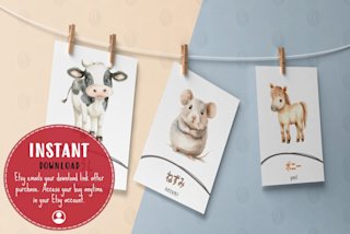farm-animals-flashcards-japanese - Image 6