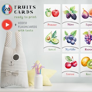 cartes-fruits-francais-pdf-o-baies - Image 1