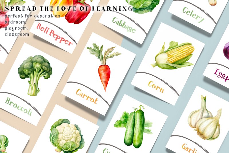 vegetable-flashcards-kids-printable - Image 6