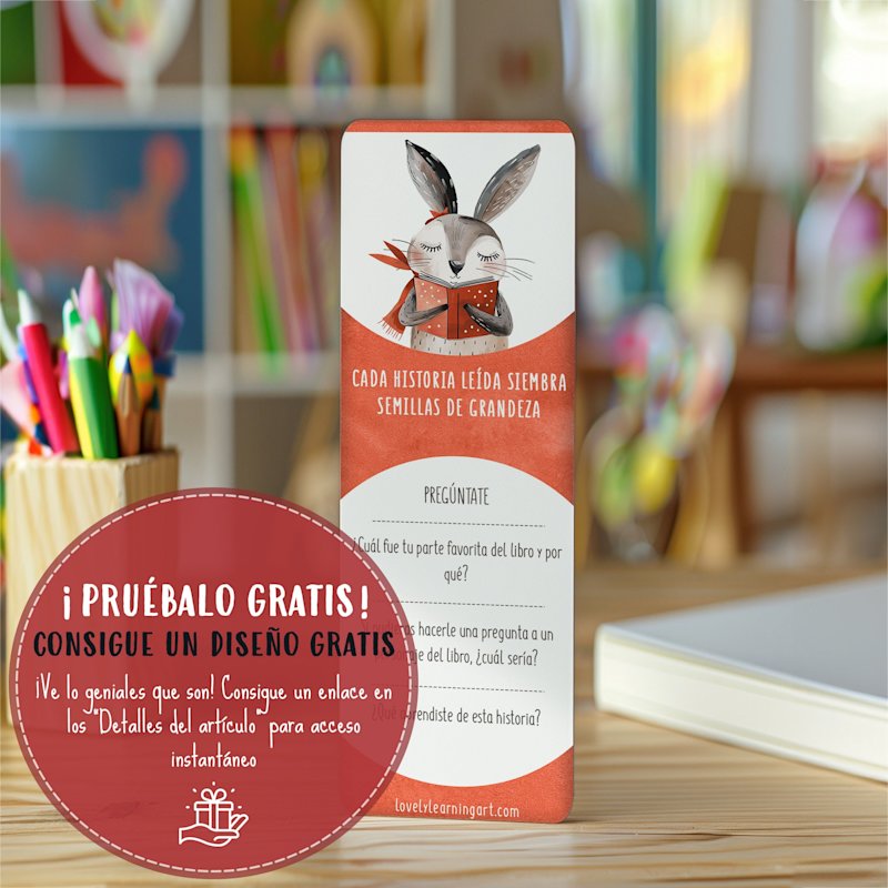 marcapaginas-espanol-ninos-bookmarks - Image 3
