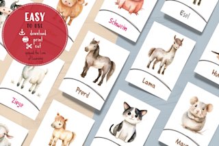 bauernhof-tiere-flashcards-deutsch-farm - Image 2