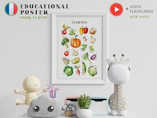 affiche-legumes-enfants-francais-o - Image 5