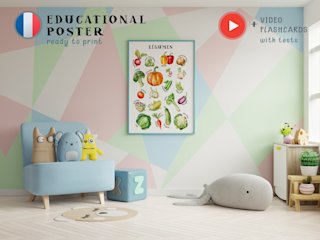 affiche-legumes-enfants-francais-o - Image 3