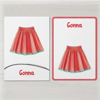 flashcard-vestiti-bambini-italiano - Video 1