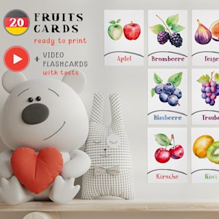 fruchte-flashcards-deutsch-o-german - Image 1
