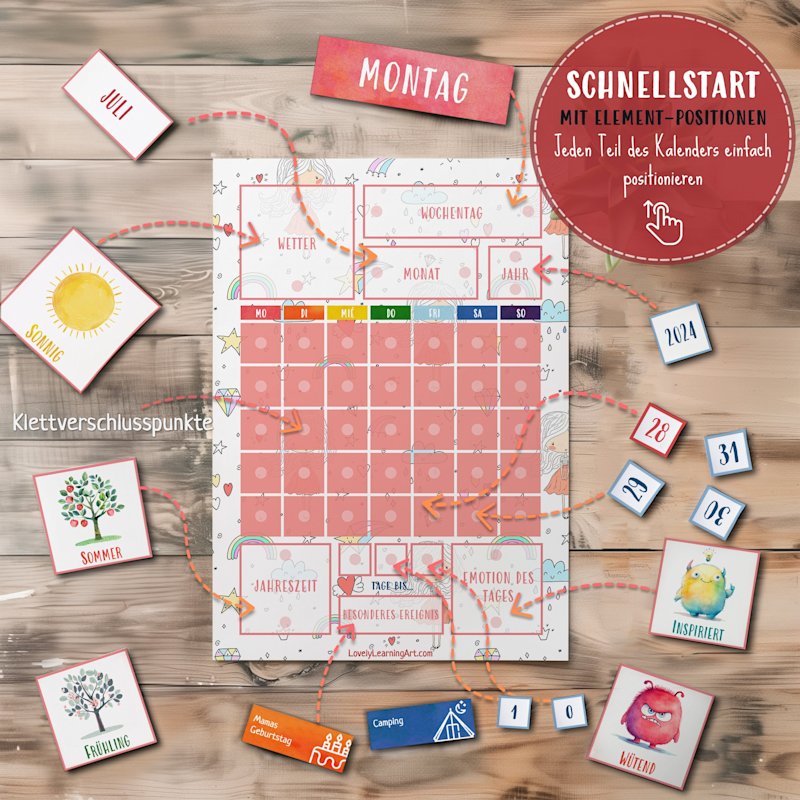 schulkalender-kinder-deutsch-german-kids - Image 2