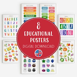 8-educational-posters-kids-printable - Image 1