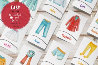 flashcard-vestiti-bambini-italiano - Image 6