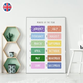 months-year-poster-kids-printable-pdf - Image 3