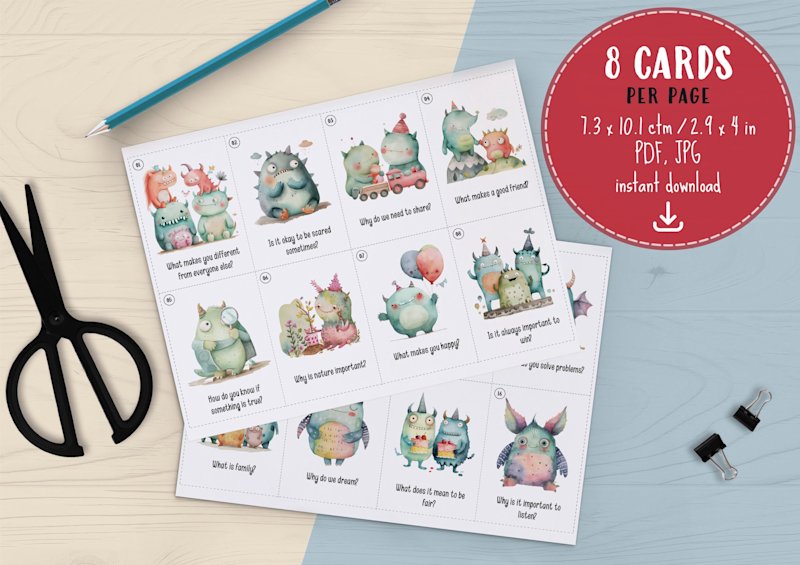 critical-thinking-flashcards-kids - Image 2