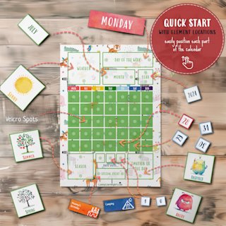 interactive-kids-calendar-montessori - Image 3