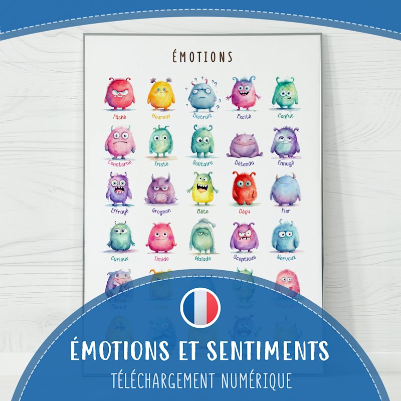 affiche-emotions-enfants-francais-o - Image 1