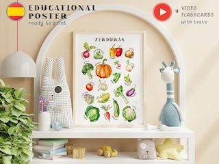 vegetables-spanish-poster-watercolor - Image 5