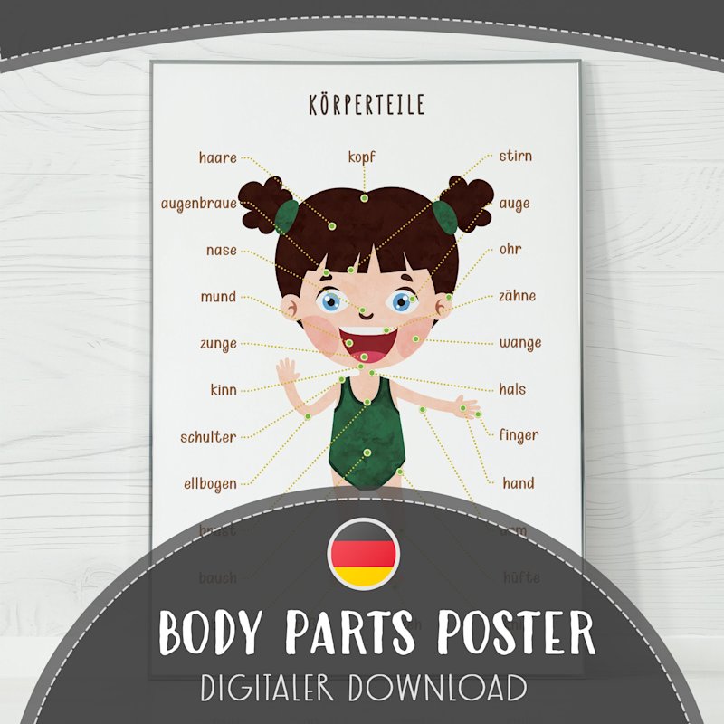 korperteile-poster-kinder-deutsch-o - Image 1
