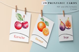 fruchte-flashcards-deutsch-o-german - Image 2