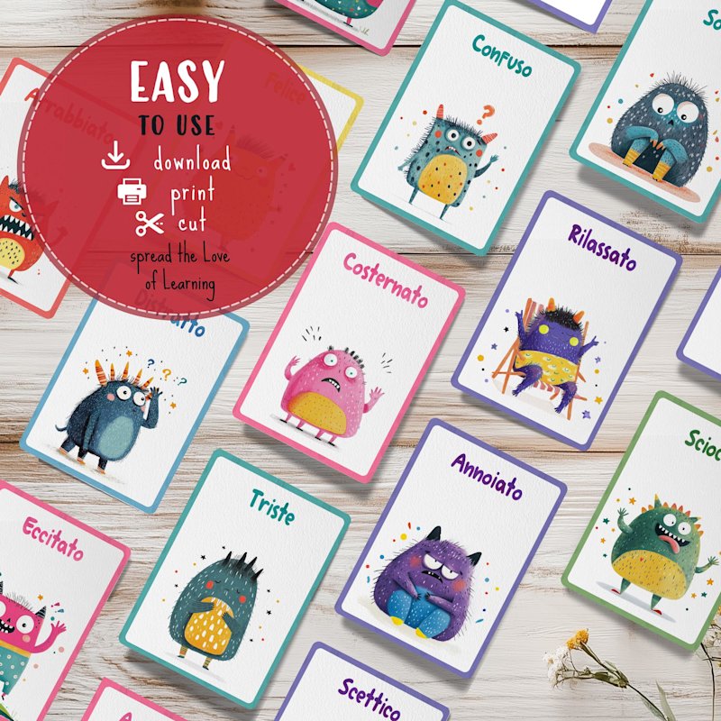 flashcard-emozioni-italiano-bambini - Image 8