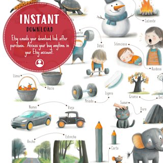 spanish-opposites-poster-adjectives-for - Image 3