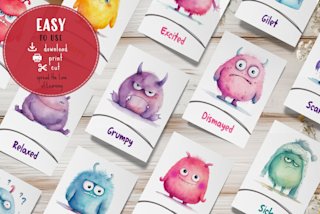 monster-emotions-flashcards-for-kids - Image 6