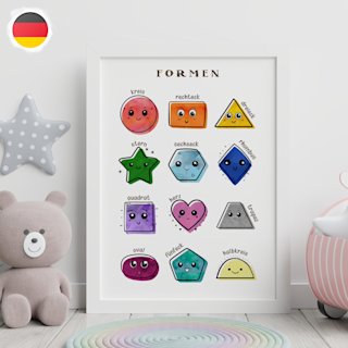 formen-poster-kinder-deutsch-german - Image 1