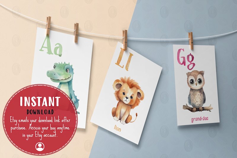 cartes-flash-alphabet-francais-pdf-o - Image 5