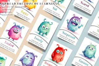 monster-emotion-flashcards-kids-learning - Image 6