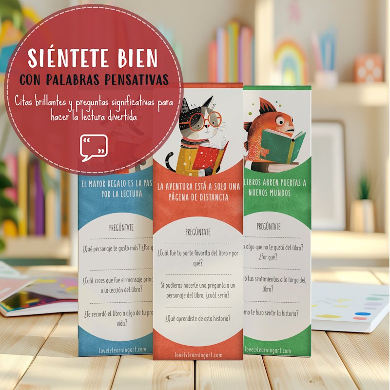 marcapaginas-espanol-ninos-bookmarks - Image 4