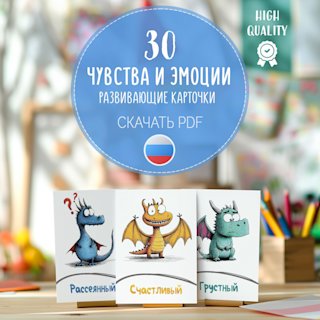 kartoki-s-emociami-dla-detej-na-russkom - Image 1