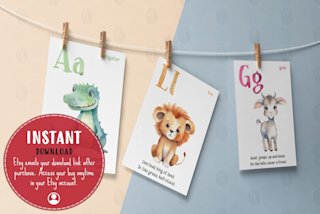animal-alphabet-flashcards-with-rhymes - Image 6