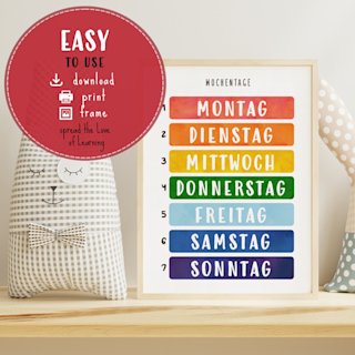 wochentage-poster-kinder-deutsch - Image 4