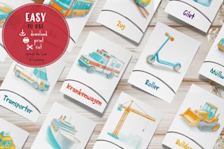 fahrzeuge-flashcards-deutsch-transport - Image 6