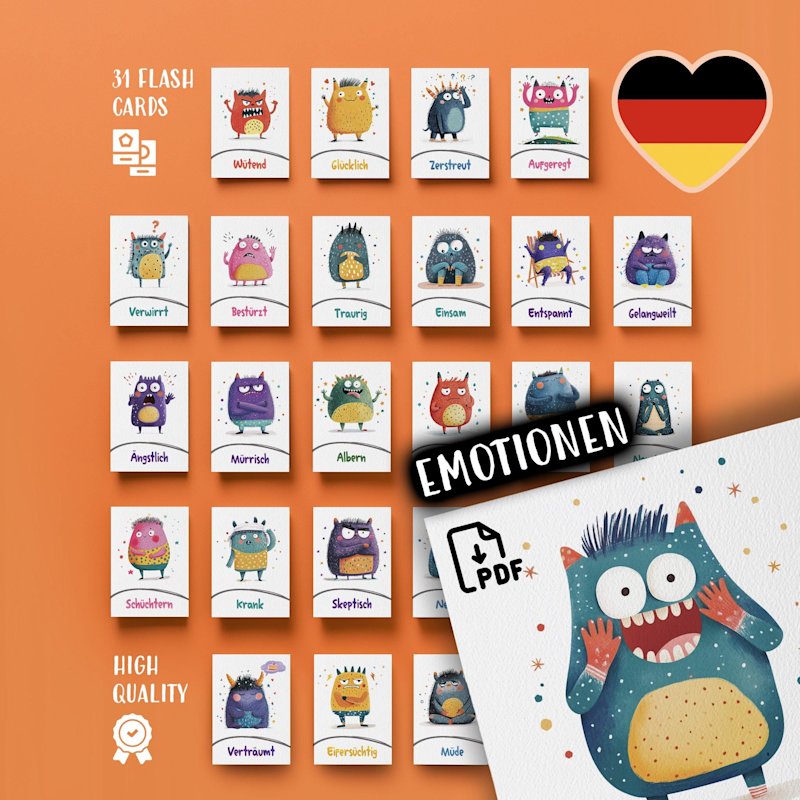 gefuhle-flashcards-deutsch-kinder-o - Image 1