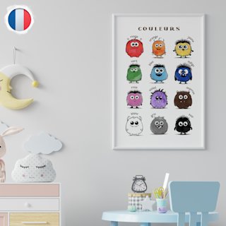 affiche-couleurs-enfants-francais-o - Image 5