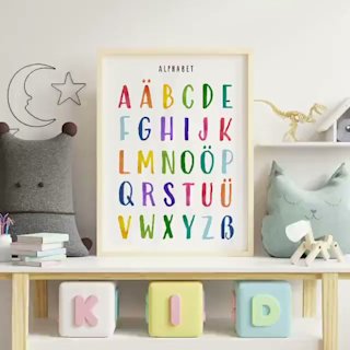 8-lernposter-kinder-deutsch-montessori - Video 1