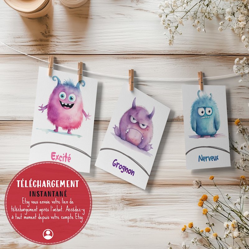cartes-emotions-enfants-francais-o - Image 3