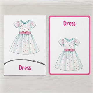 clothes-flashcards-kids-30-printable - Video 1